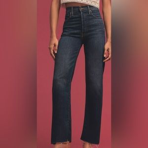 MOTHER JEANS “THE RAMBLER” ANKLE FRAY WASH: ON DUTY-SIZE 31-Retail: $278.00 EUC